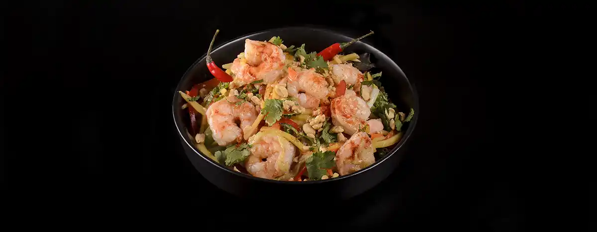 Spicy Thai Mango Shrimp Salad Spicy Thai Mango Shrimp Salad